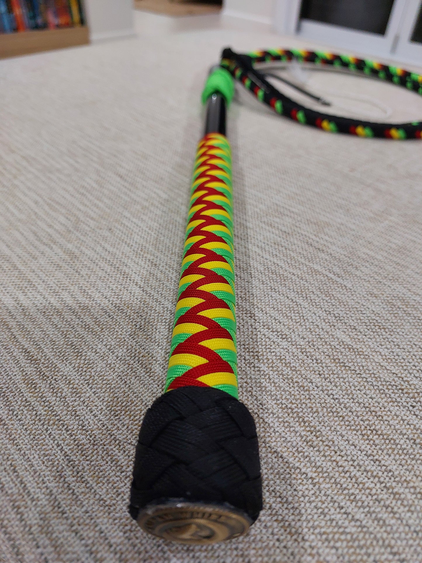 5 Ft Performance Hybrid Whip - NRL Team Penrith Panthers Colour Theme