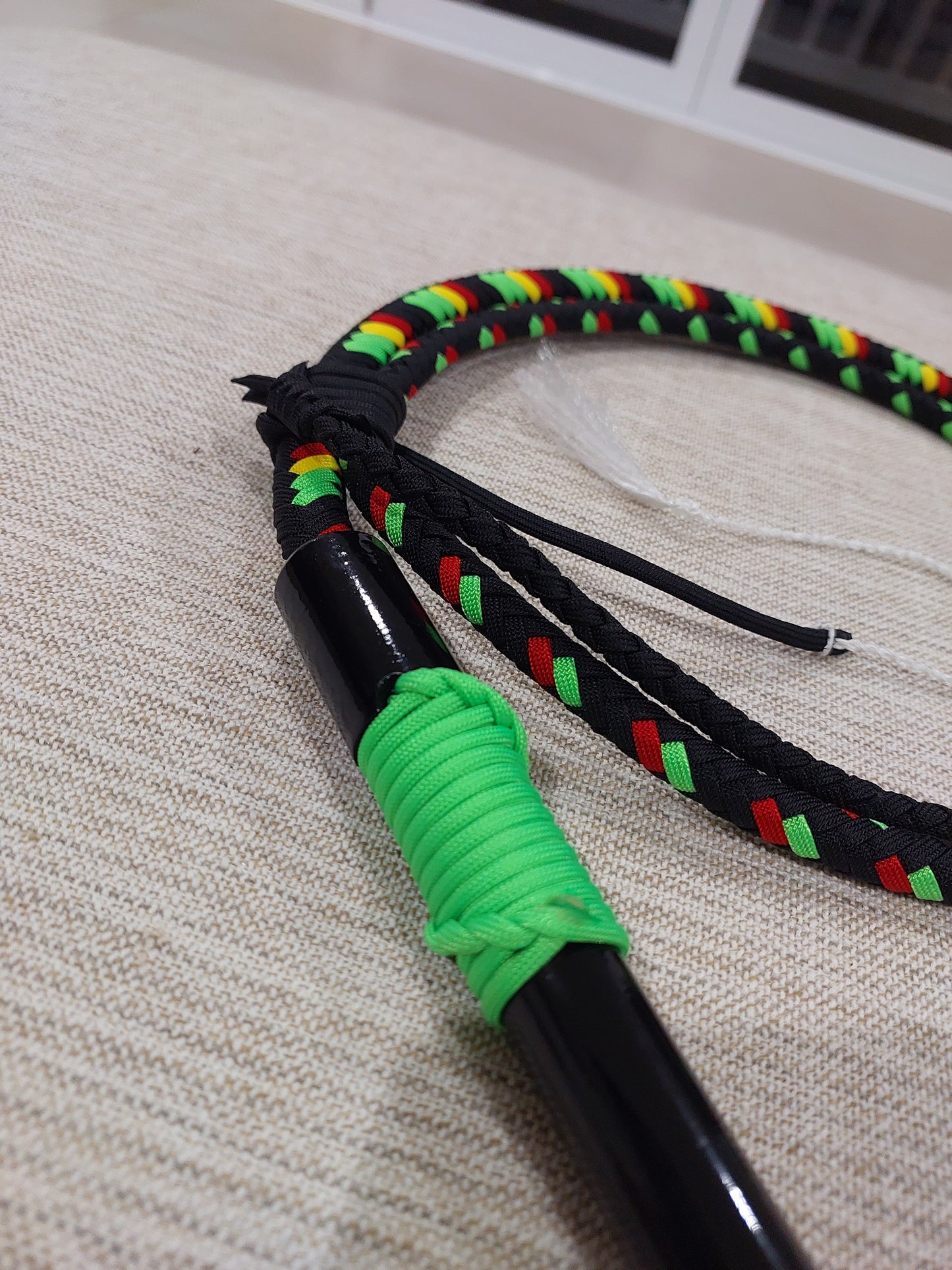 5 Ft Performance Hybrid Whip - NRL Team Penrith Panthers Colour Theme