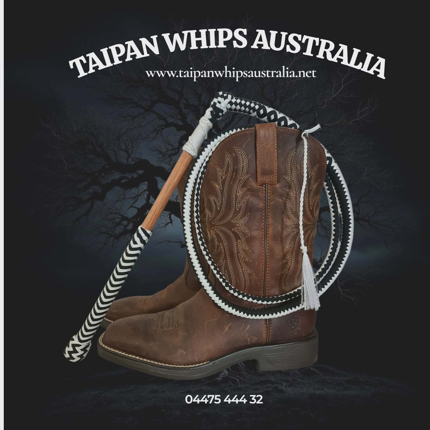 5 Ft Stock Whip