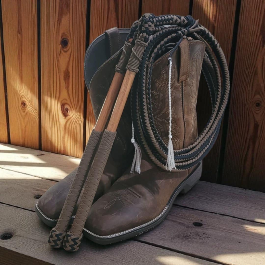 5 Ft Stock Whips (Matched Pair)