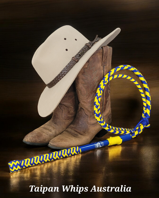 5 Ft Performance Hybrid Whip - NRL Team - Parramatta Eels Colour Theme