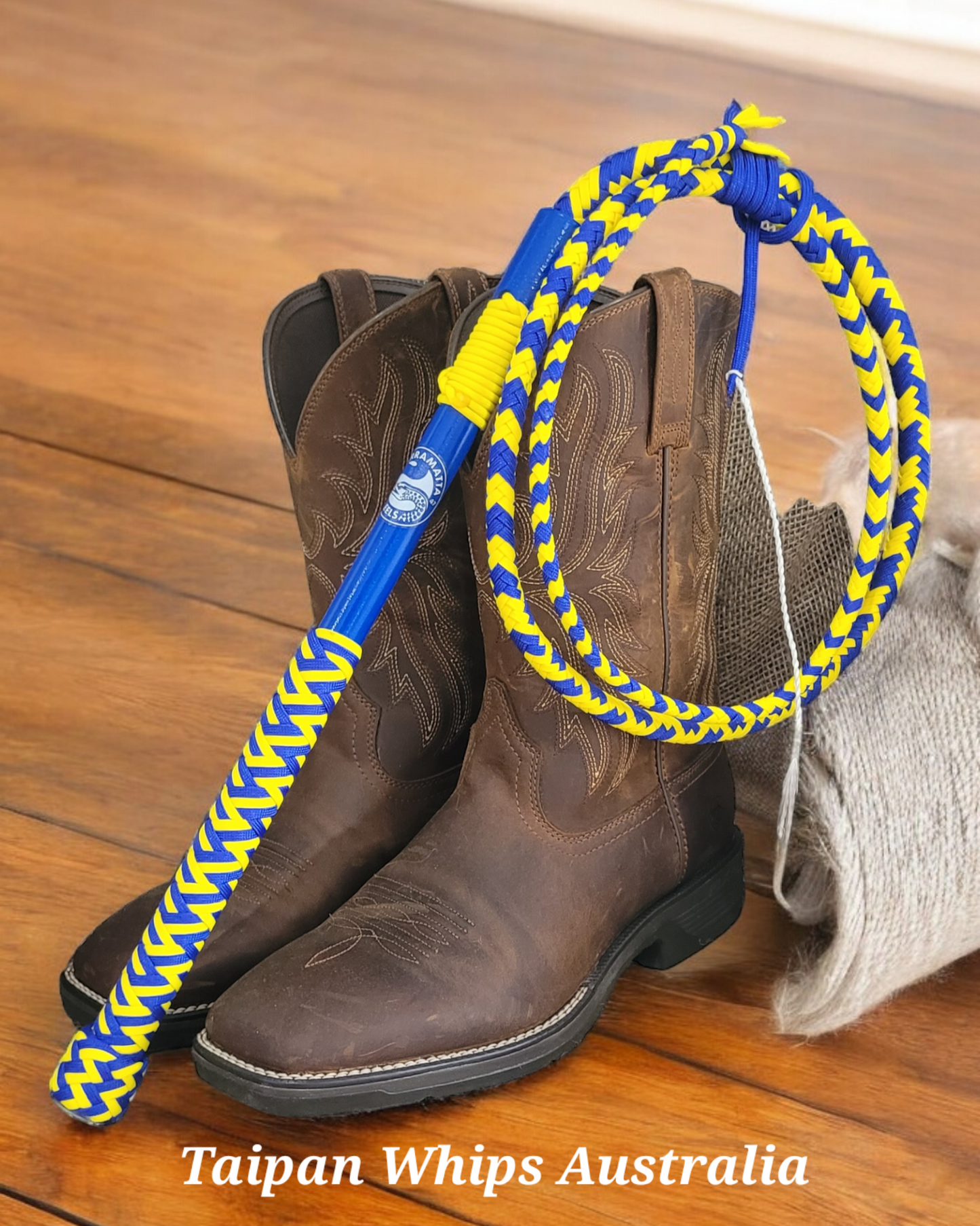 5 Ft Performance Hybrid Whip - NRL Team - Parramatta Eels Colour Theme